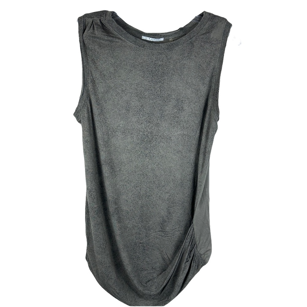 Tahari Side Gathered Muscle T- Sz Small